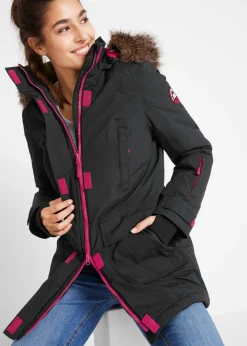 Parka funcional impermeable, guateada