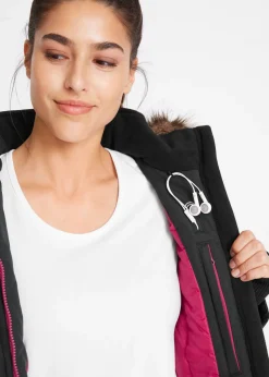 Parka funcional impermeable, guateada