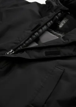 Parka funcional impermeable con plumón auténtico para invierno