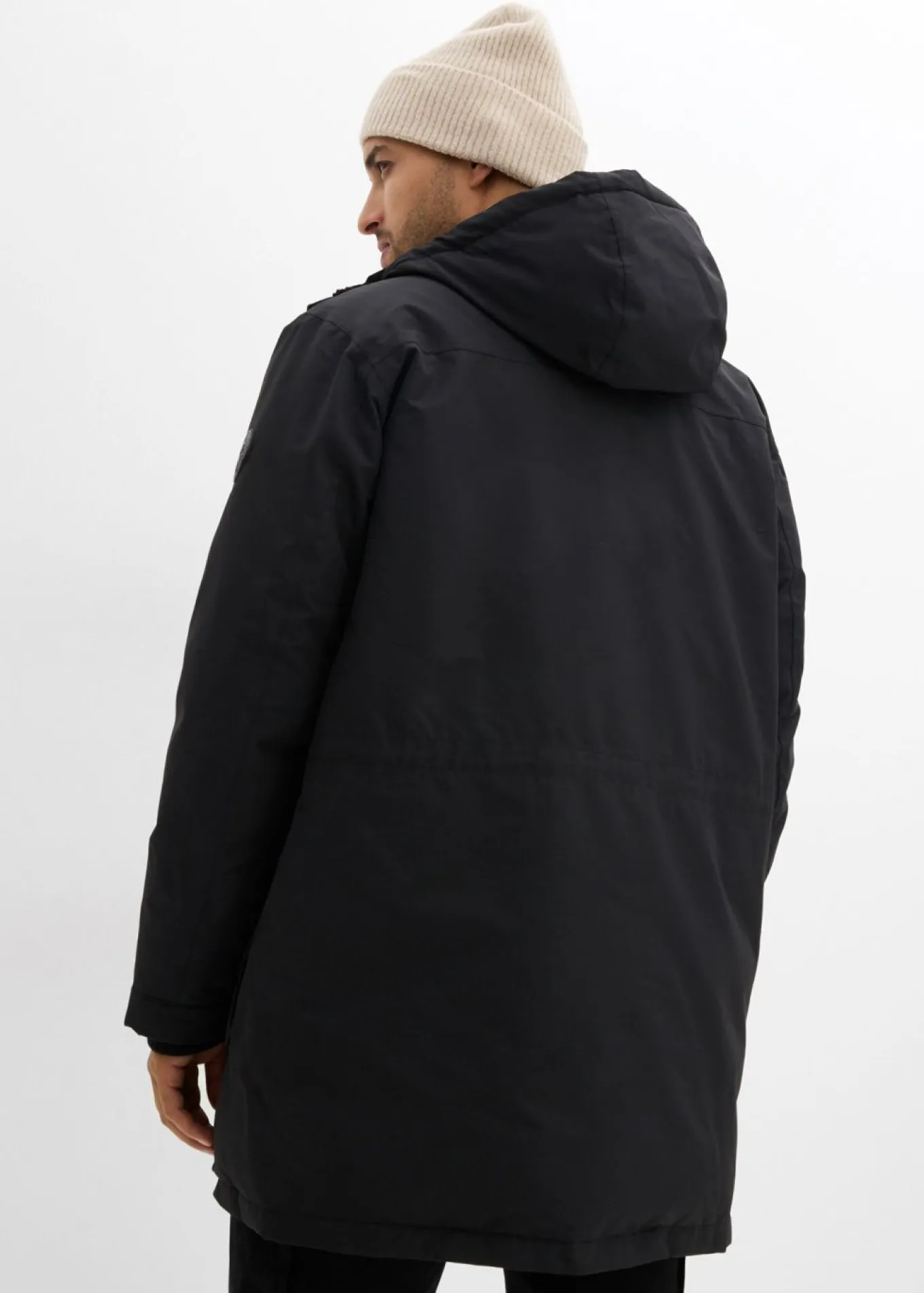 Parka funcional impermeable con plumón auténtico para invierno