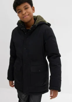 Parka impermeable de invierno con forro cálido