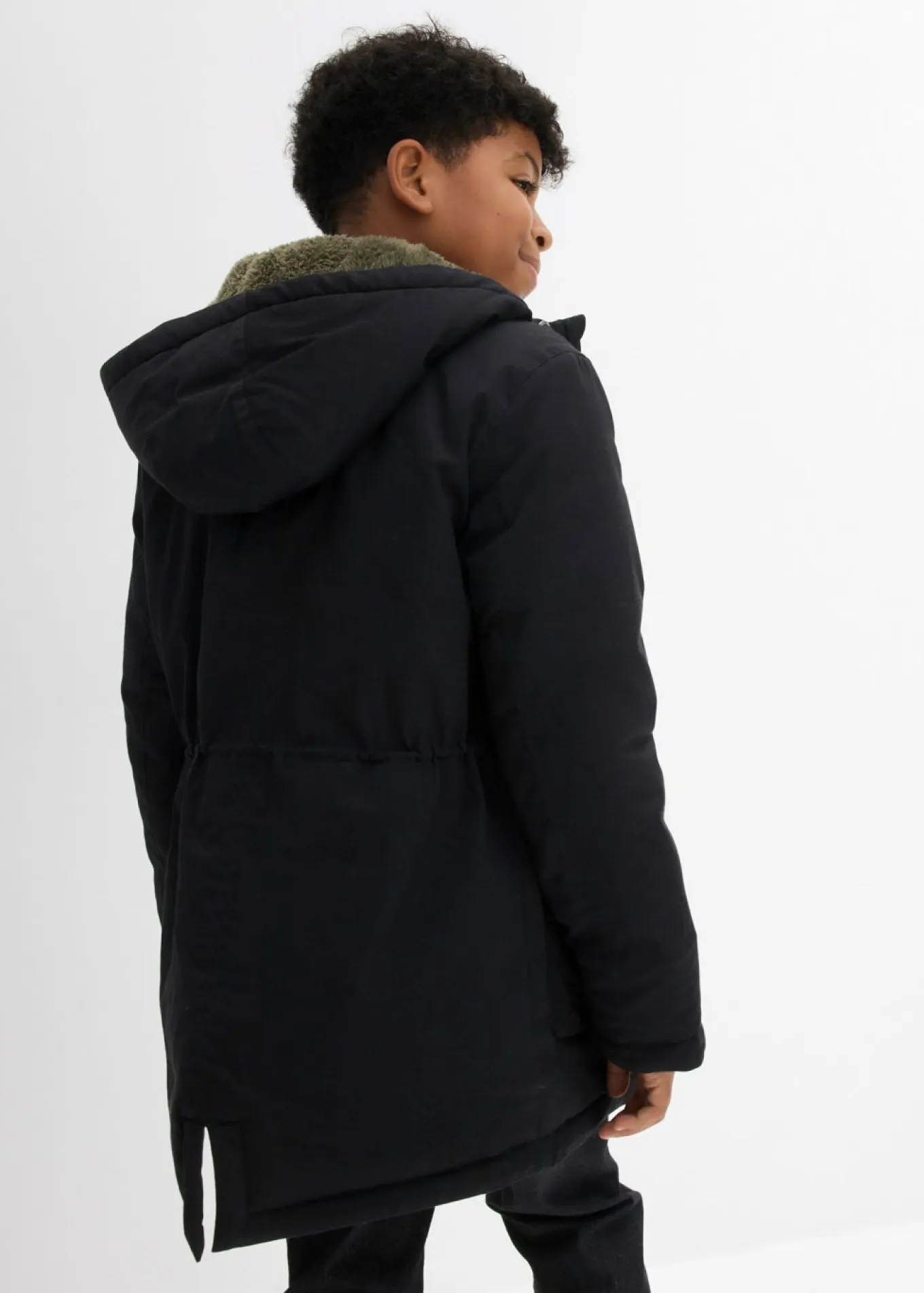 Parka impermeable de invierno con forro cálido