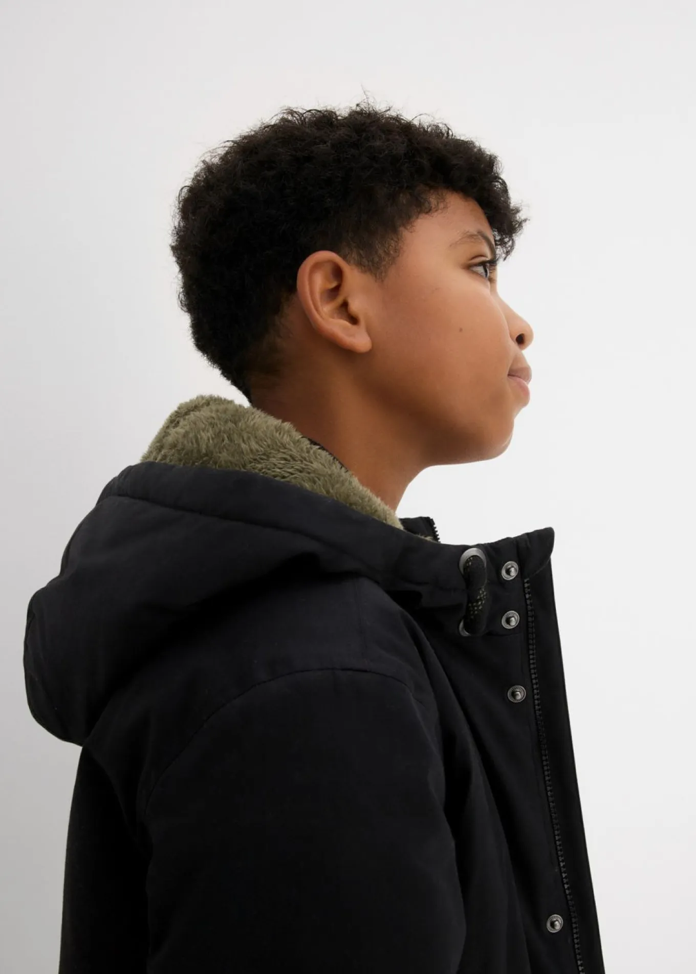 Parka impermeable de invierno con forro cálido