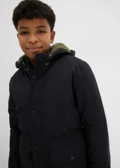 Parka impermeable de invierno con forro cálido