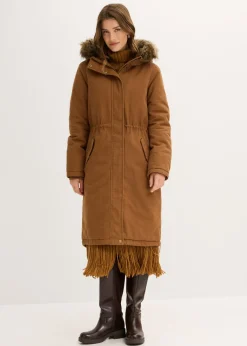 Parka larga acolchada