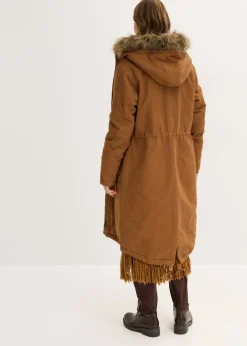 Parka larga acolchada