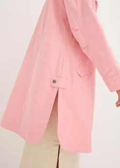 Parka larga con capucha