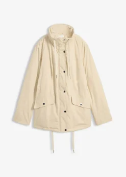 Parka ligeramente acolchada
