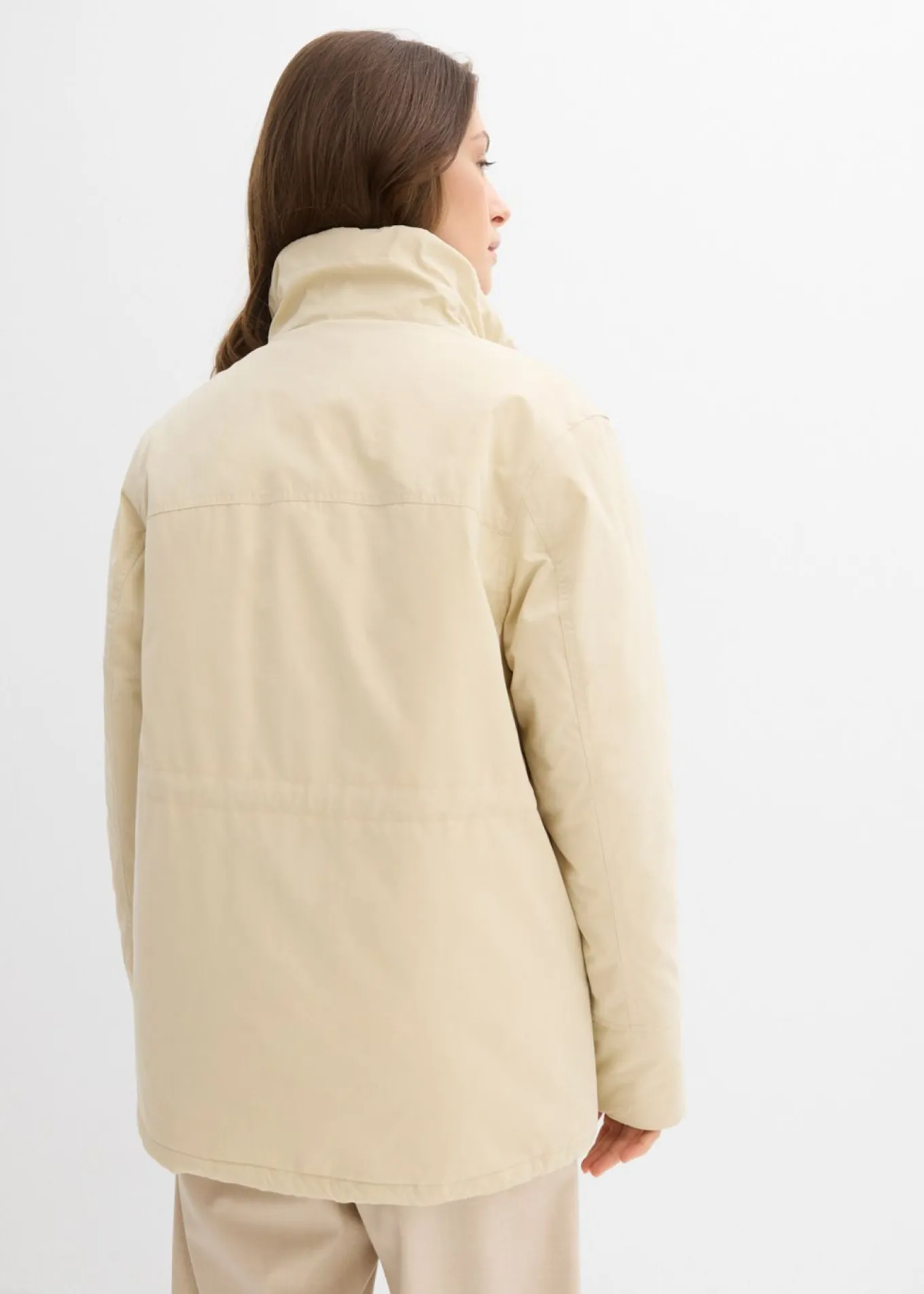 Parka ligeramente acolchada