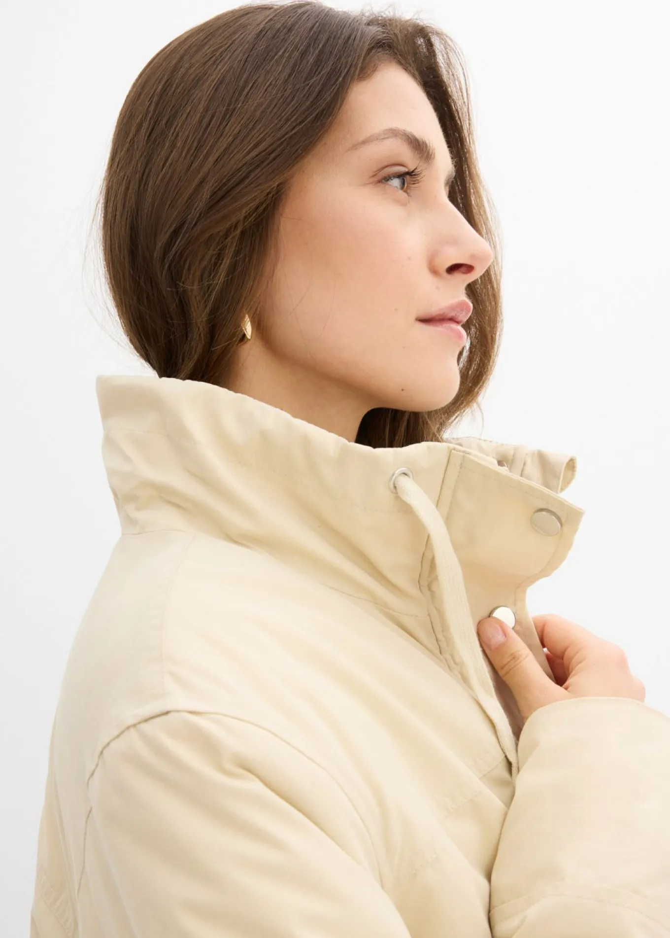 Parka ligeramente acolchada
