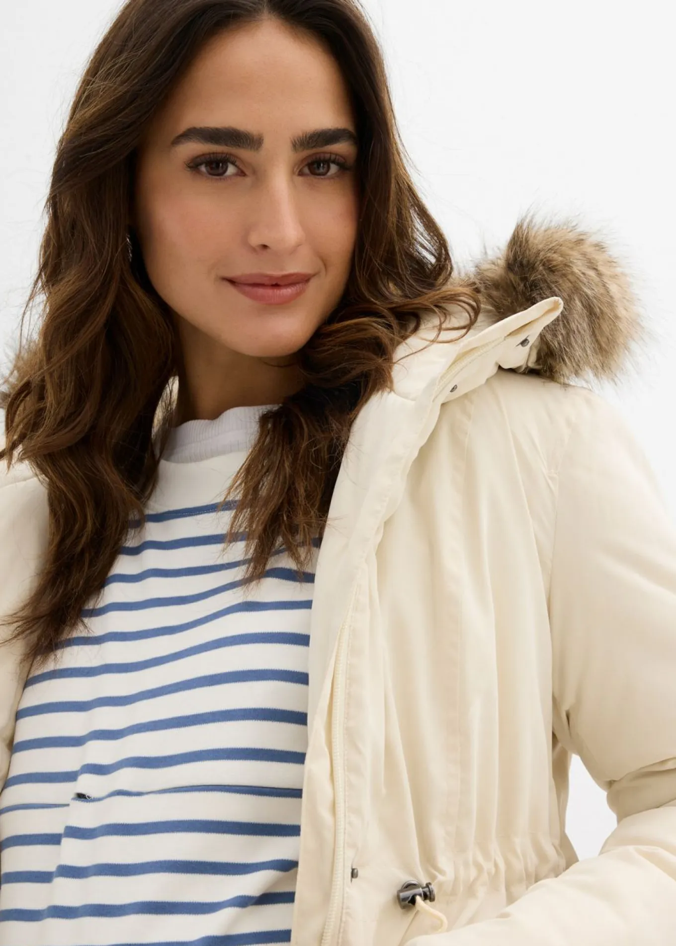 Parka premamá 3 en 1 con inserto de porteo