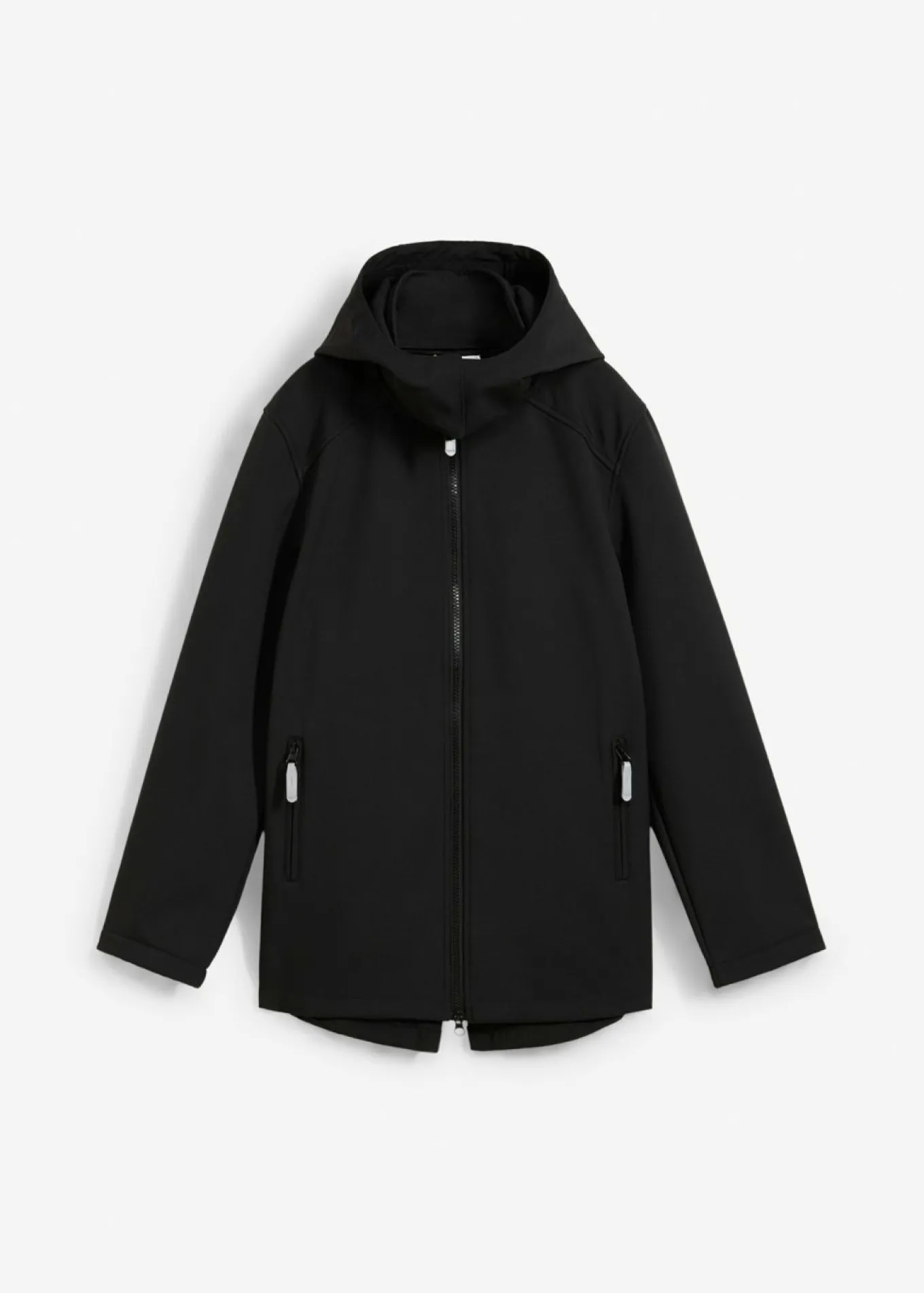 Parka softshell con capucha desmontable