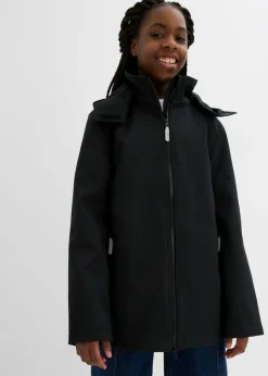 Parka softshell con capucha desmontable