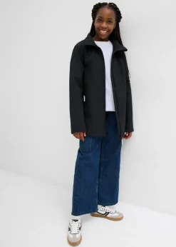 Parka softshell con capucha desmontable