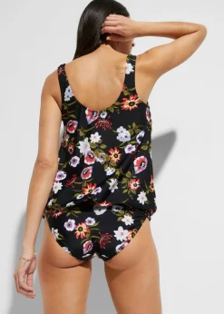 Parte superior de tankini de poliamida reciclada