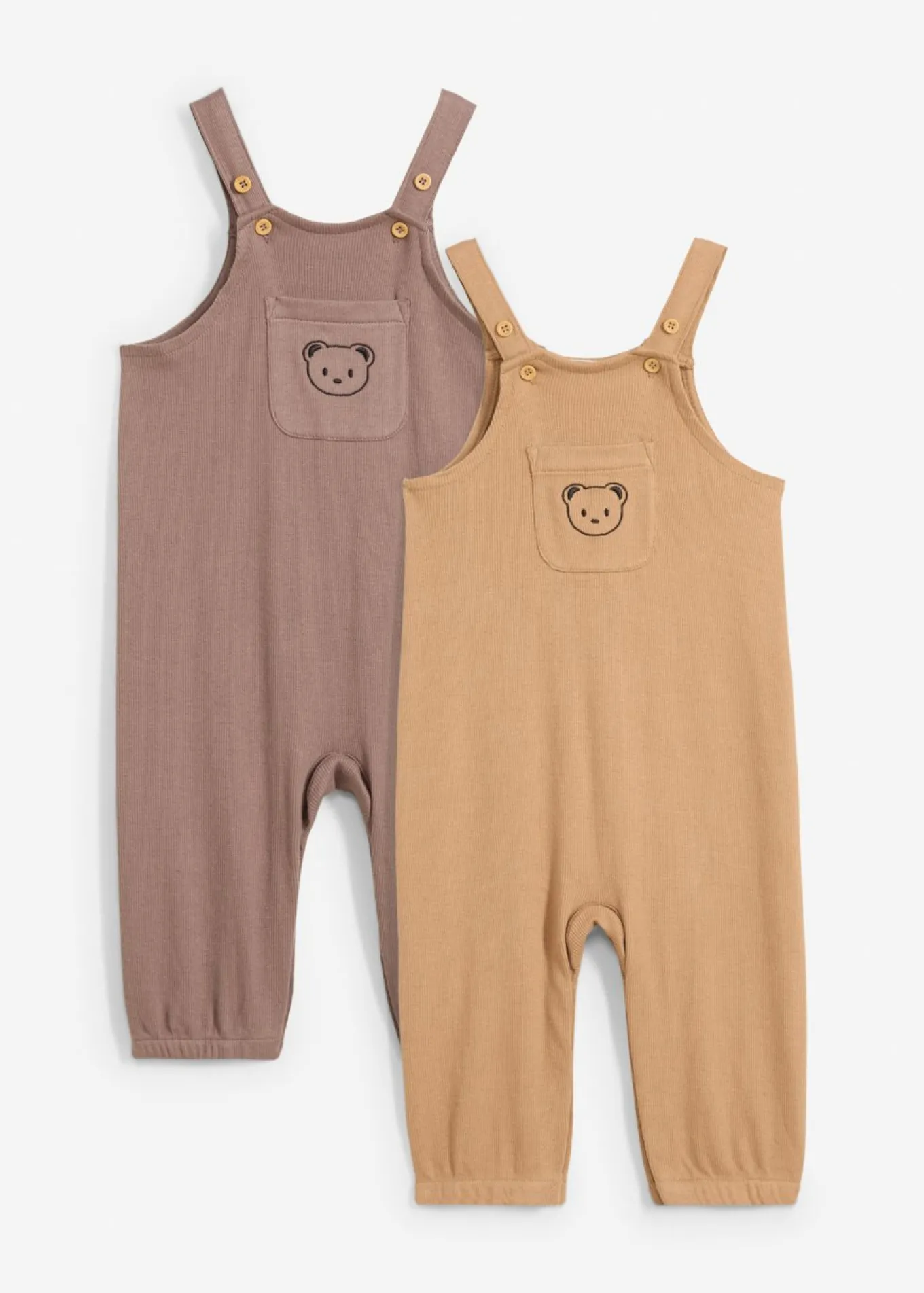 Peto de algodón orgánico (2 unidades) para bebés