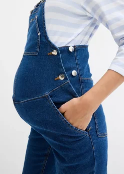 Peto premamá con cintura ajustable, pierna recta