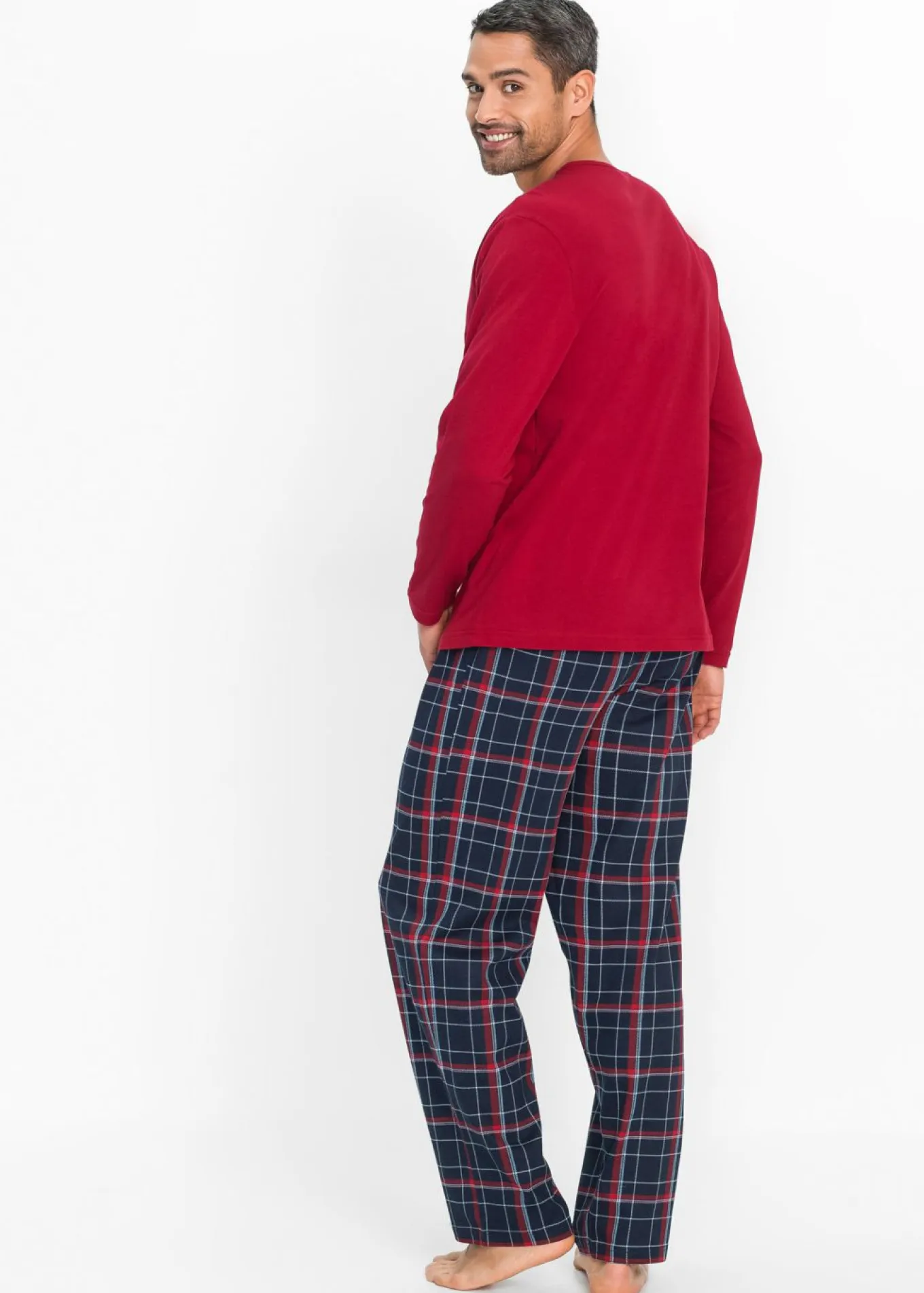 Pijama a cuadros