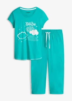 Pijama capri de algodón orgánico puro