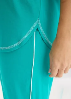 Pijama capri de algodón orgánico puro