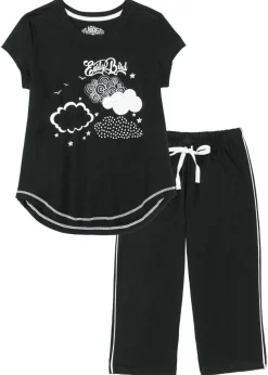 Pijama capri de algodón orgánico puro