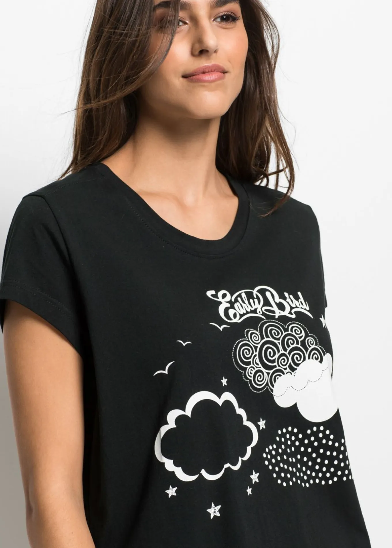 Pijama capri de algodón orgánico puro