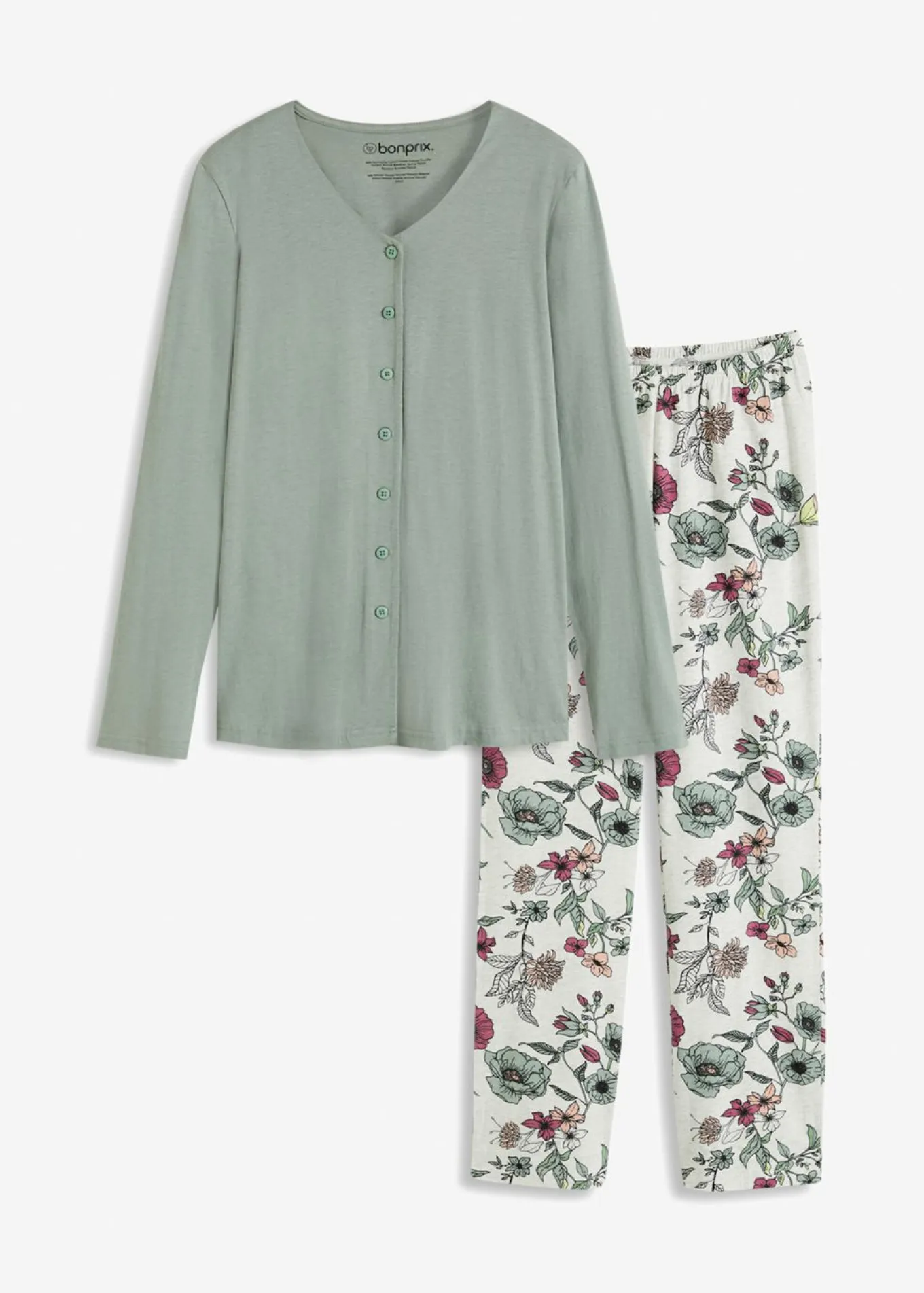 Pijama con botones