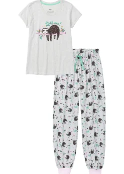 Pijama con mangas cortas
