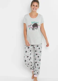 Pijama con mangas cortas