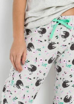 Pijama con mangas cortas