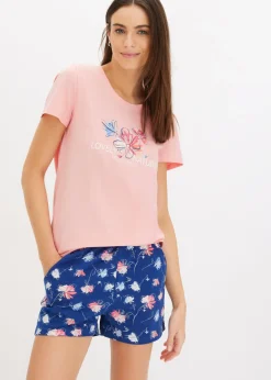 Pijama con pantalón corto