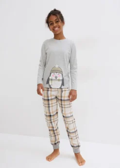Pijama con pantalón de franela para niños (2 piezas)