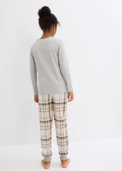 Pijama con pantalón de franela para niños (2 piezas)