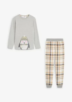 Pijama con pantalón de franela para niños (2 piezas)