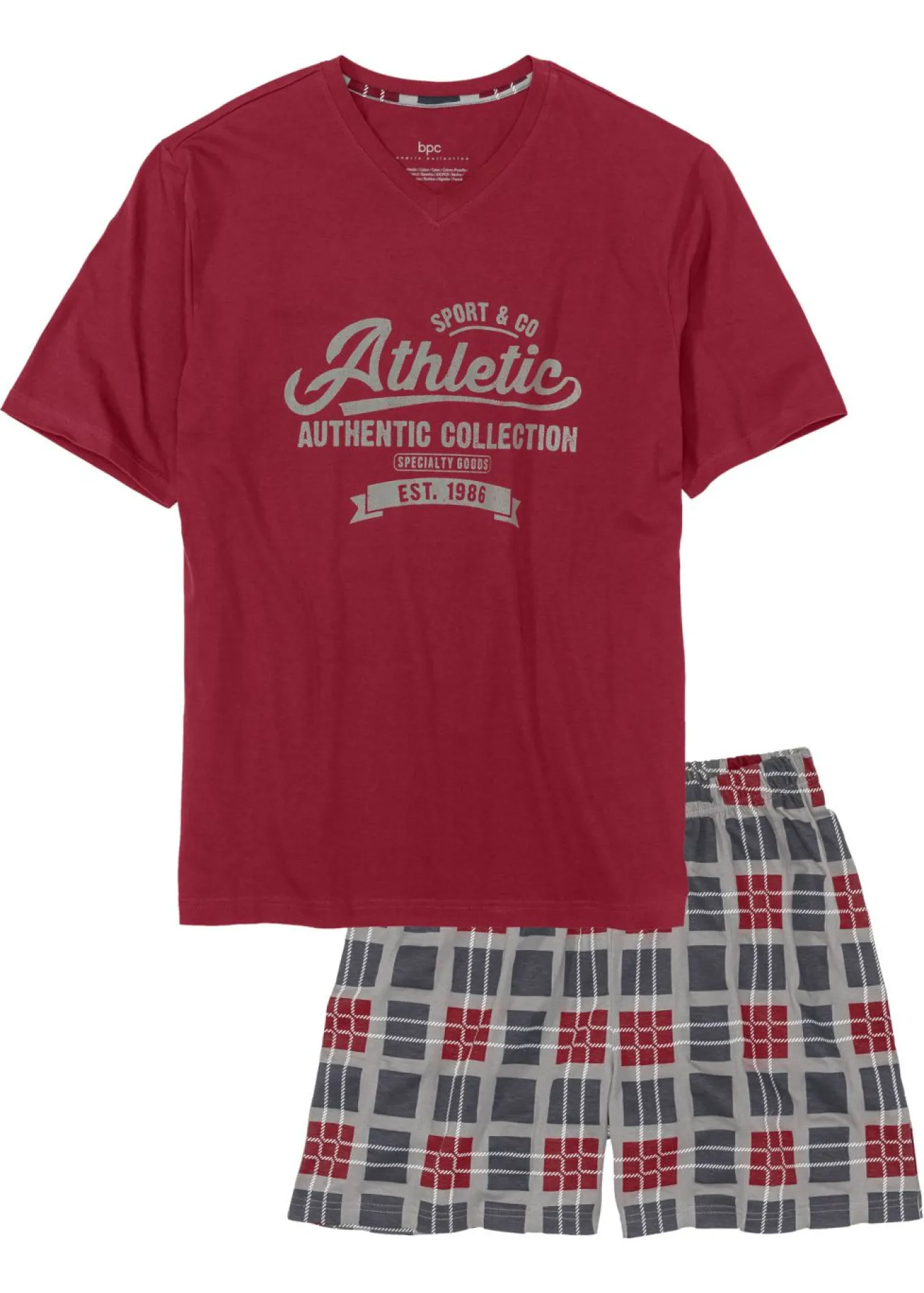 Pijama corto
