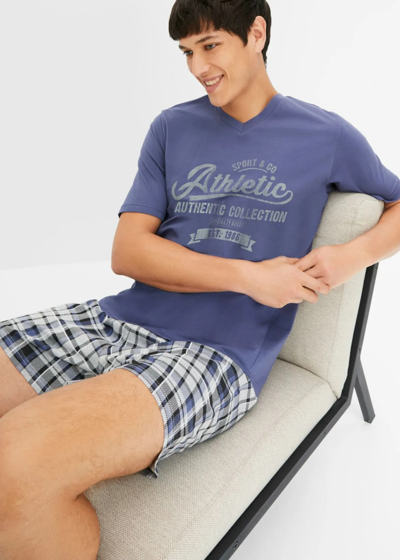 Pijama corto con algodón