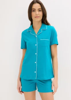Pijama corto con botones
