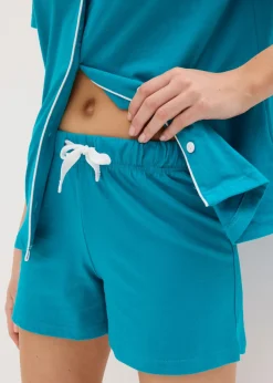 Pijama corto con botones