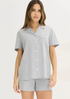 Pijama corto con botones