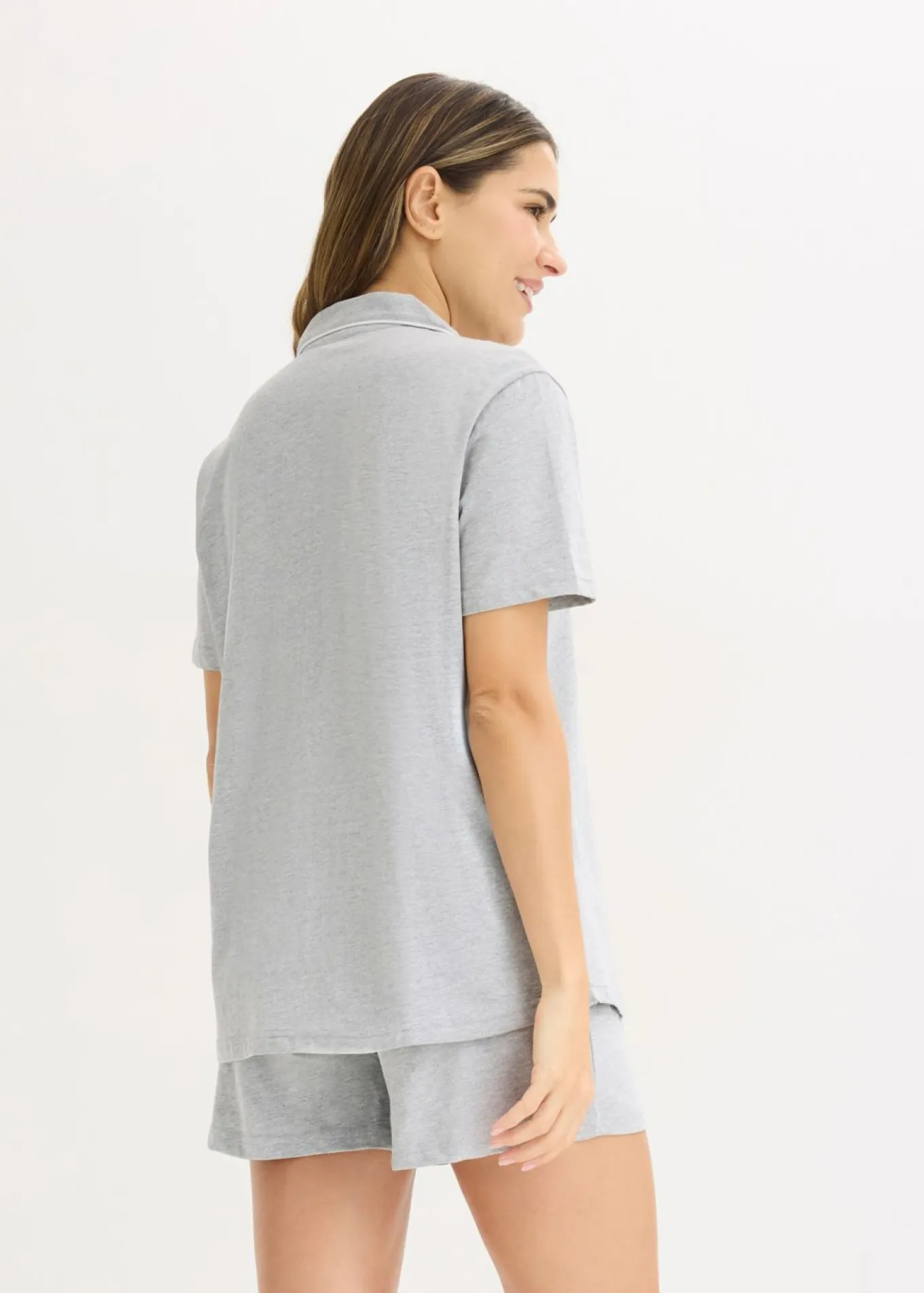 Pijama corto con botones