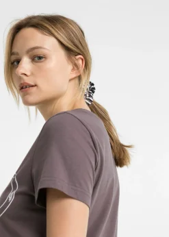 Pijama corto con gomilla para el pelo