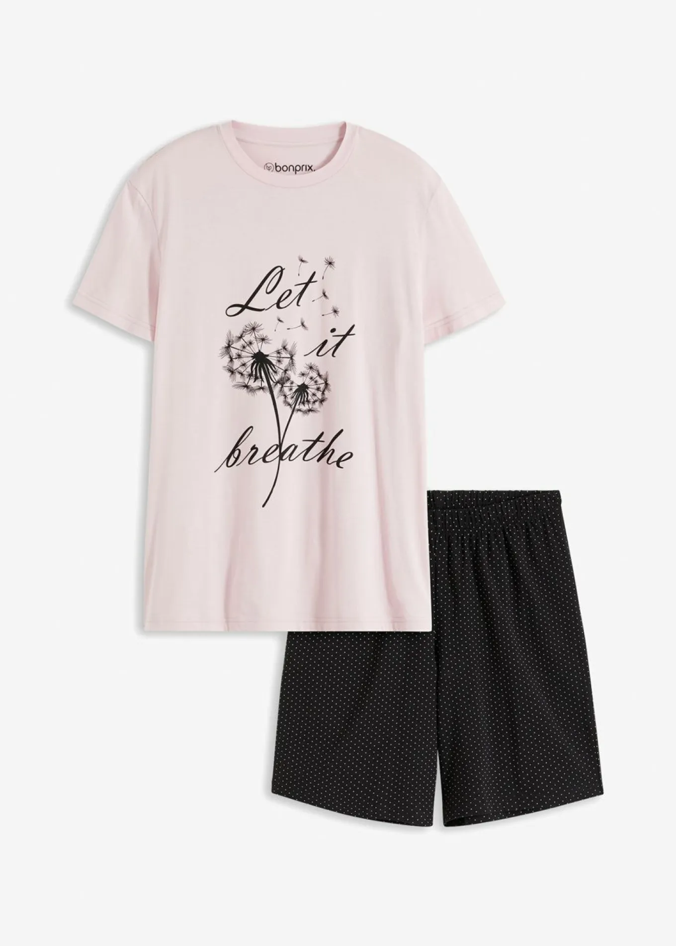 Pijama corto con pantalón ciclista