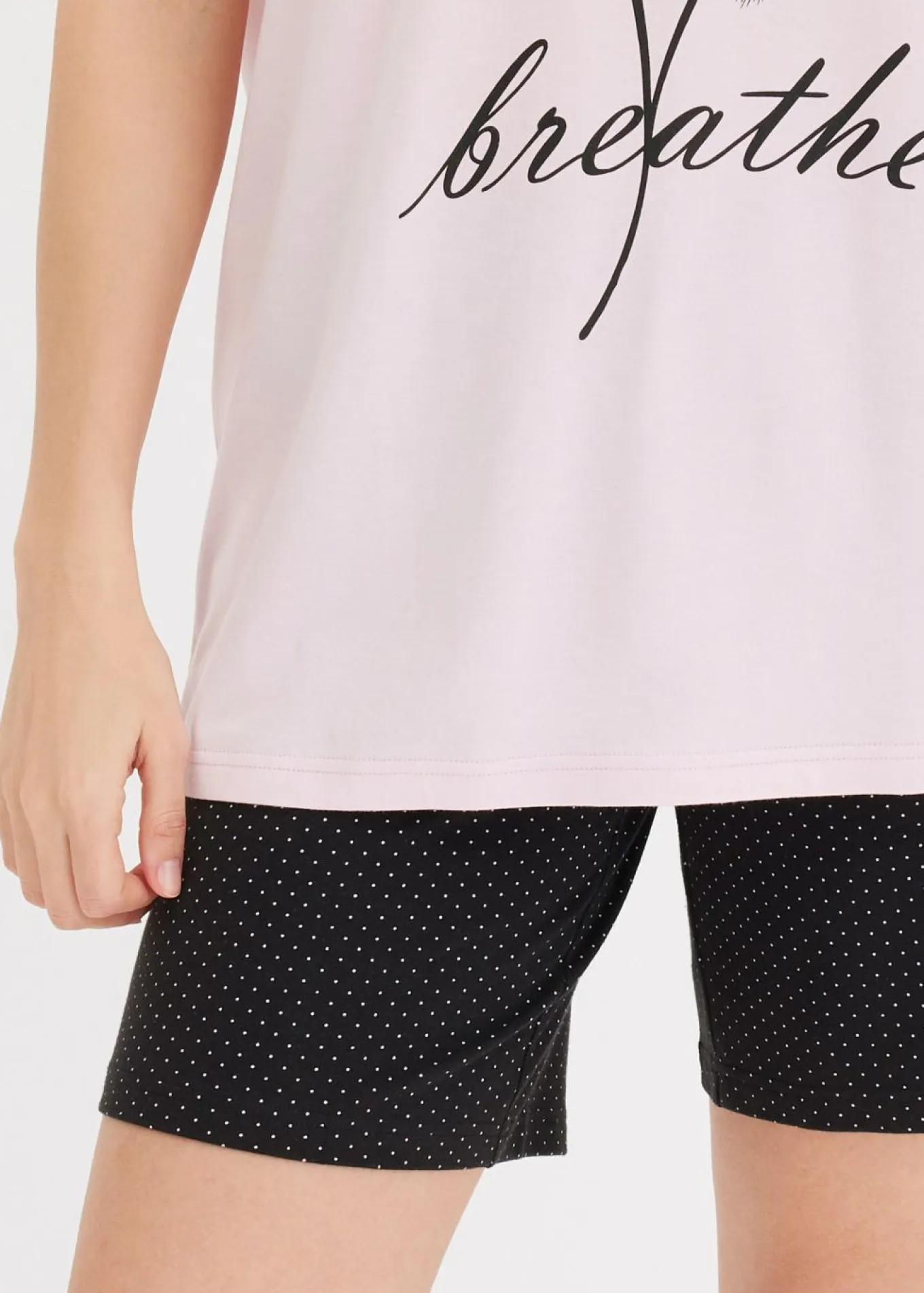 Pijama corto con pantalón ciclista