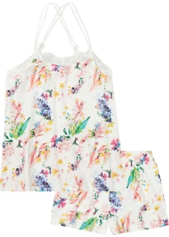Pijama corto con tirantes finos