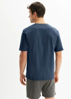 Pijama corto de algodón (4 piezas)