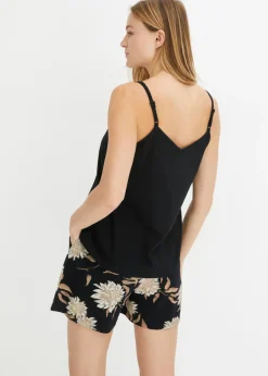 Pijama corto de algodón puro