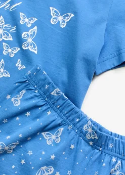 Pijama corto de algodón puro