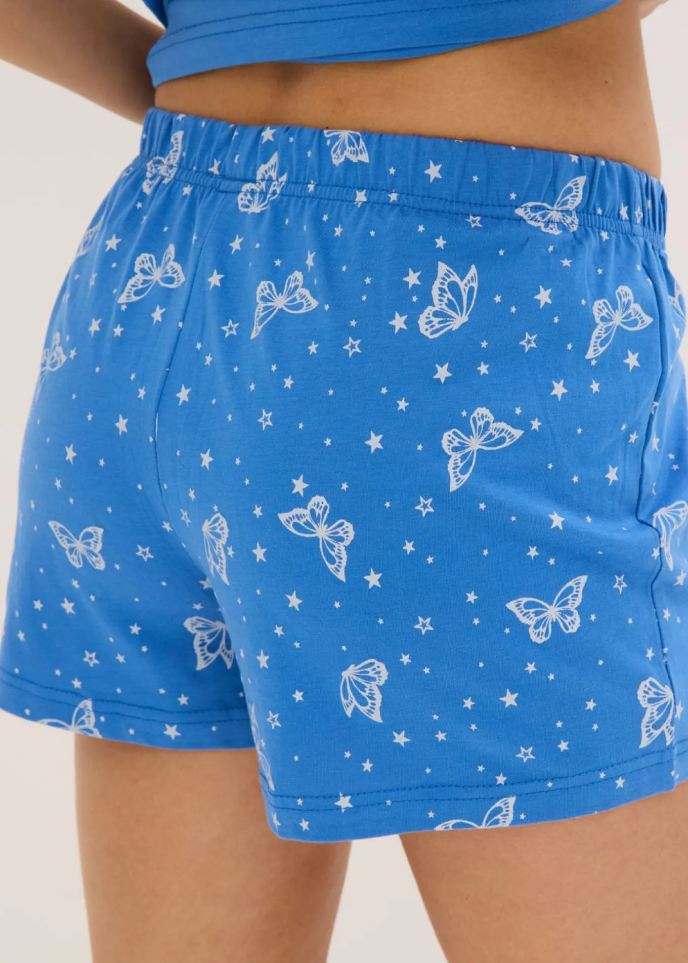 Pijama corto de algodón puro
