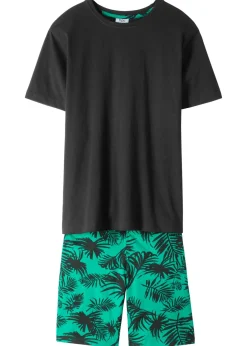 Pijama corto de algodón puro (2 piezas)