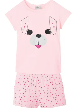 Pijama corto de algodón puro (2 piezas)